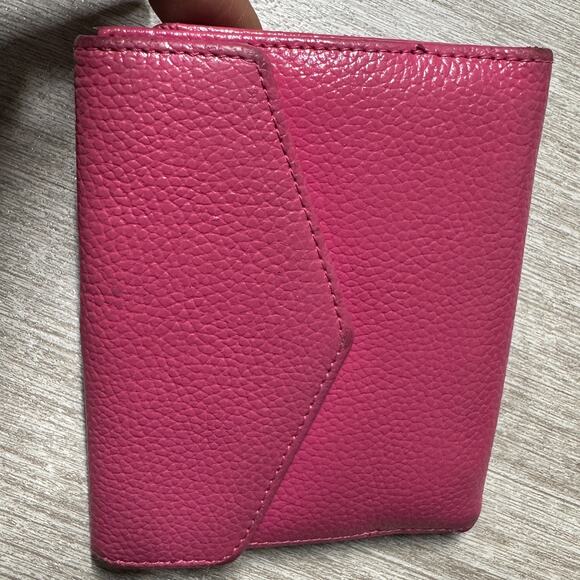 Firenze Wallet Vera Pelle Bi-Fold Multicolor Horse Bit Closure Genuine Leather - Picture 4 of 10